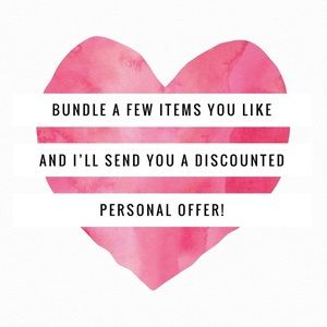 💖BUNDLE & SAVE💖